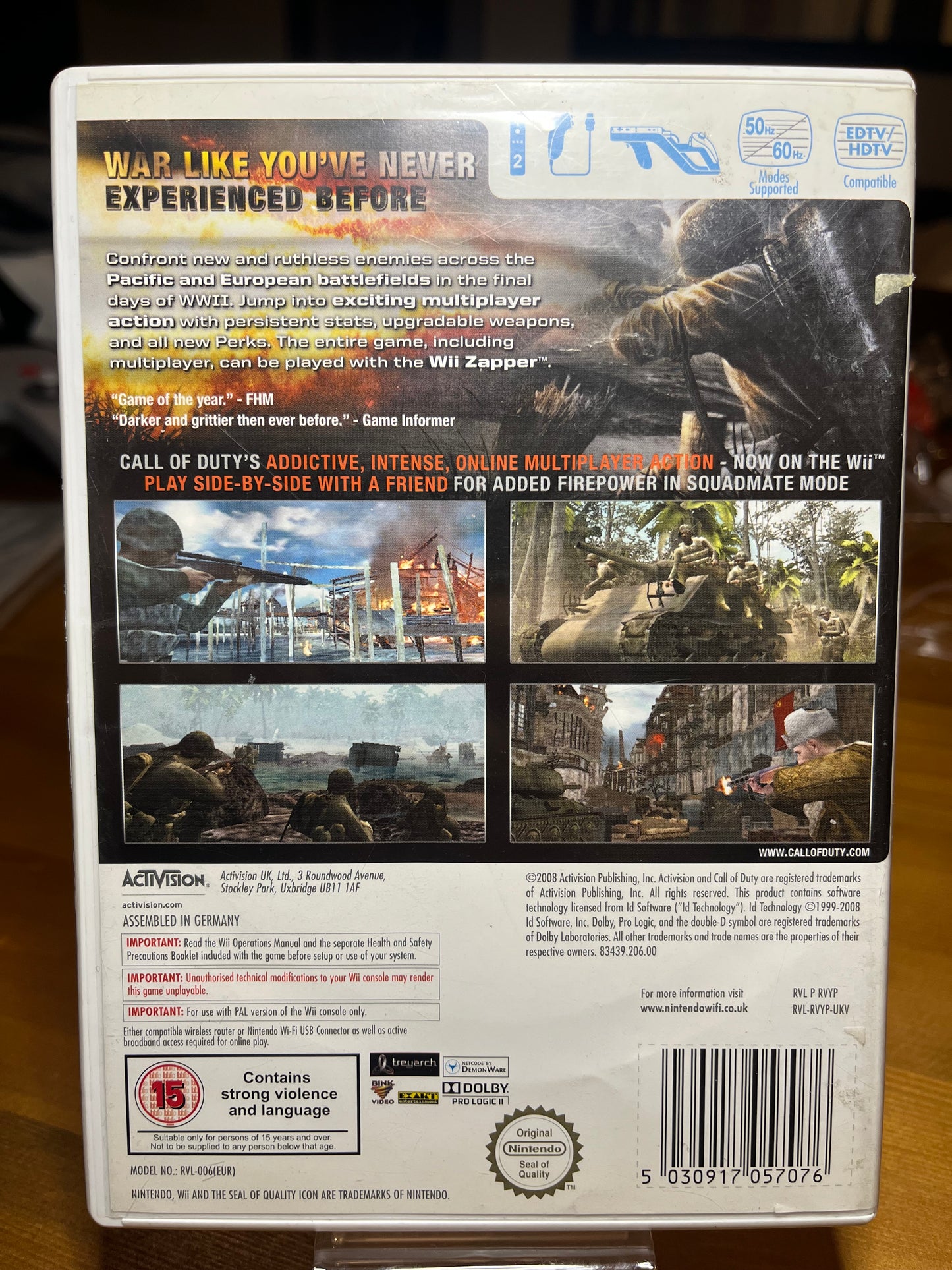 Call Of Duty - World At War